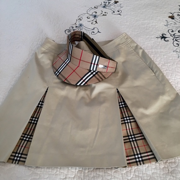 burberry golf skirt